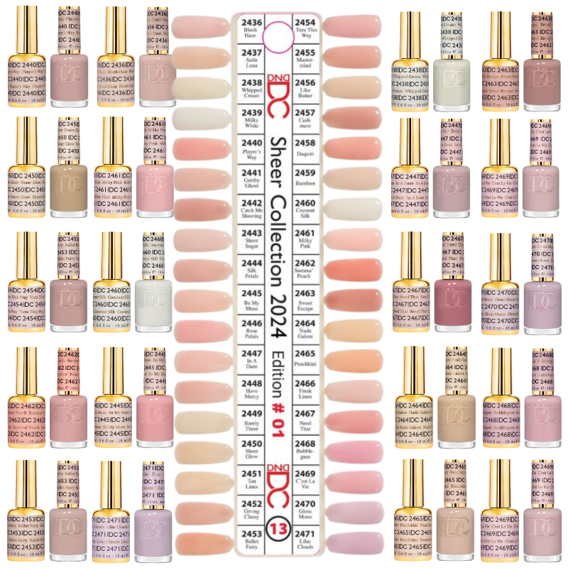 Swatch #13 Gel & Polish Collection by DND DC