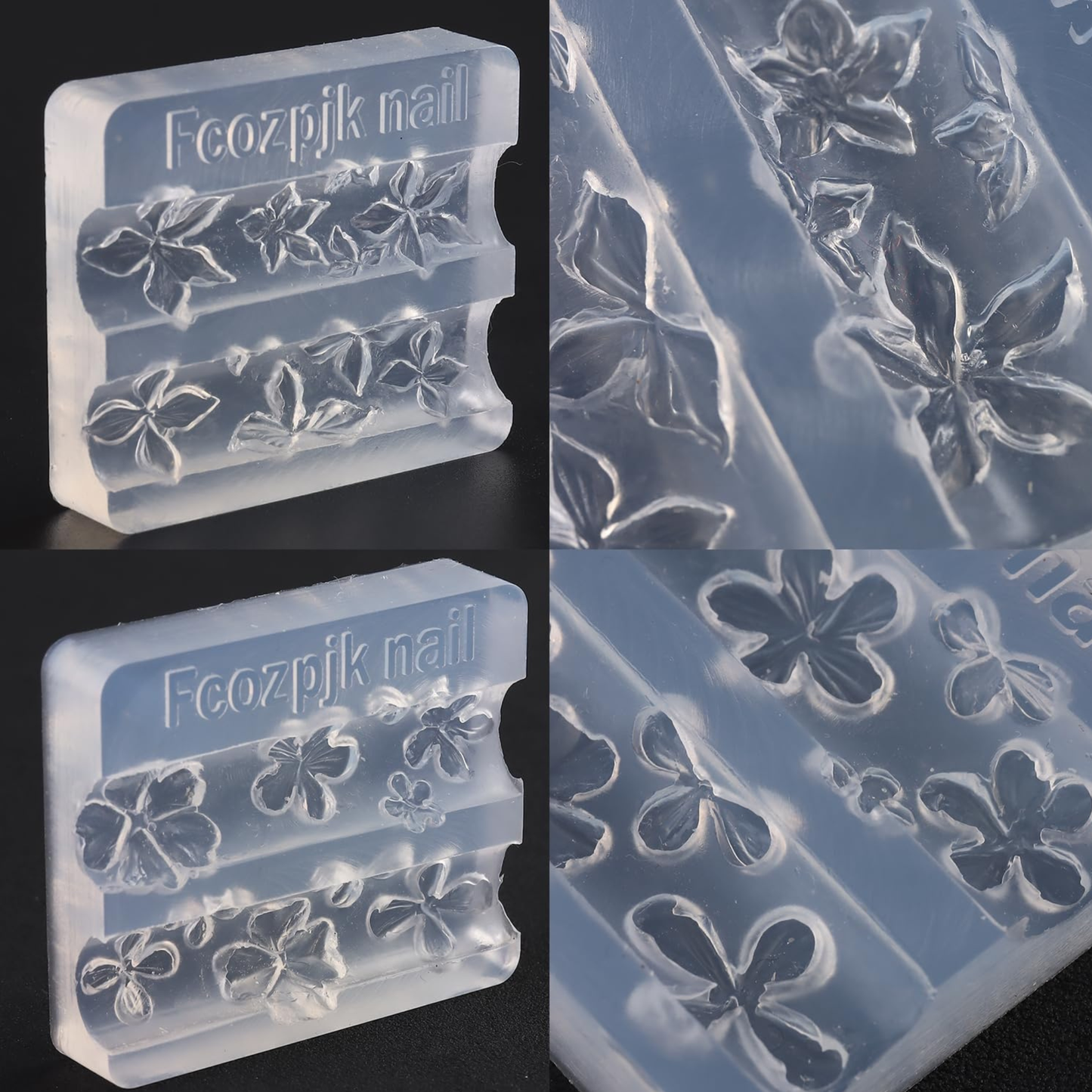 Silicon Carbon Pen w/ 2 Flower Molds