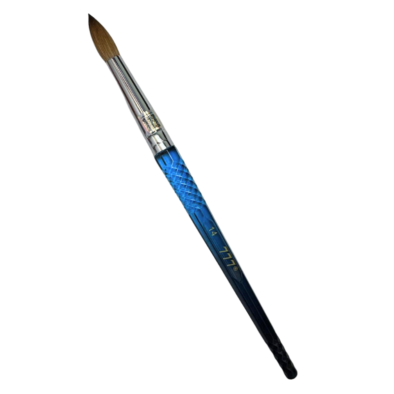 777 Blue Acrylic Brush -