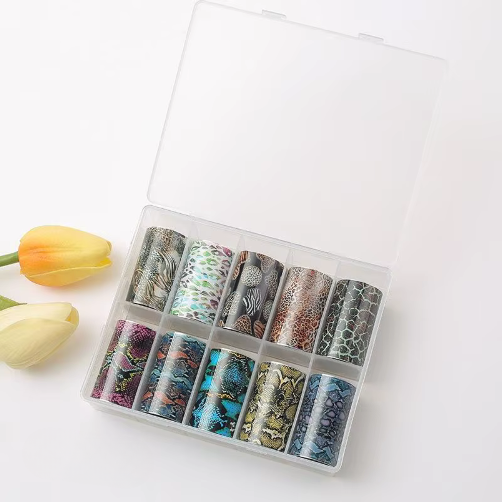 Nail Art Transfer Foil “Snake Skin”