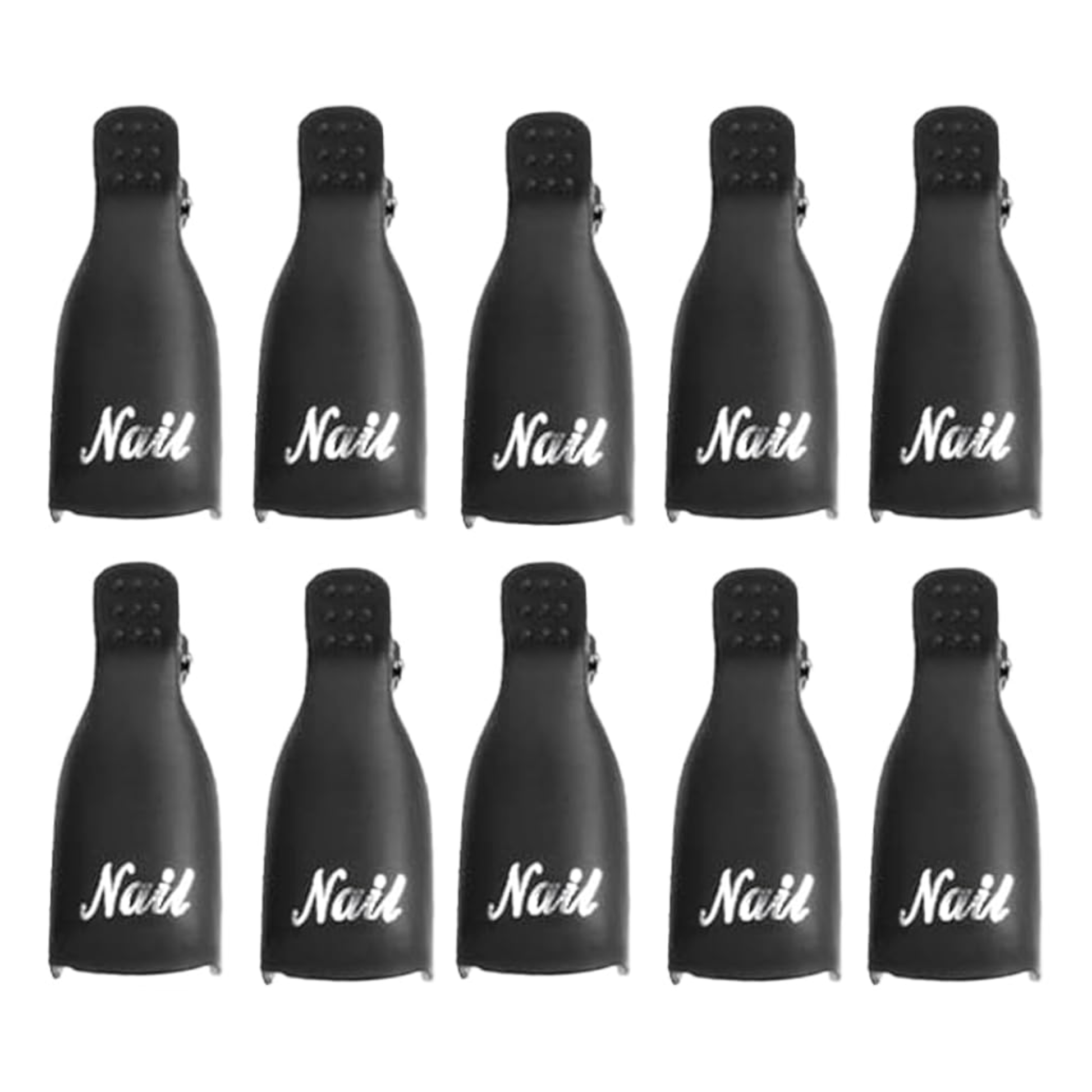 Soak Off Clips 10pc - Black