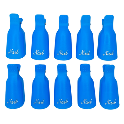 Soak Off Clips (Bag) - Blue