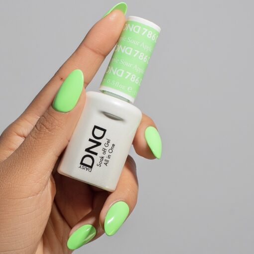 Hands wearing 786 Sour Apple Trio by DND