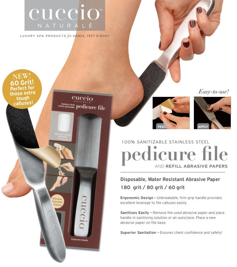 Info on Stainless Steel Pedicure File Kit 