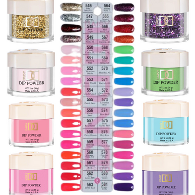 Swatch 5 Dip & Dap Powder Collection by DND