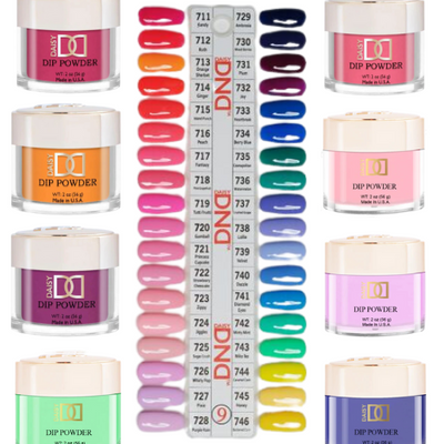 Swatch 9 Dip & Dap Powder Collection by DND