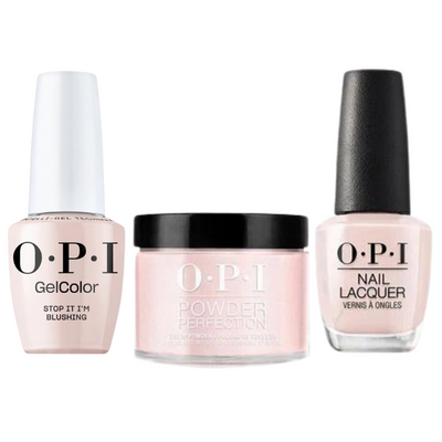 T74 Stop It I'm Blushing Intelli-Gel Trio by OPI