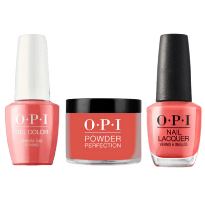 T89 TEMPURA-TURE IS RISING Nail Lacquer by OPI