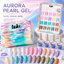Halo Aurora Pearl Gel Collection - 24 Colors