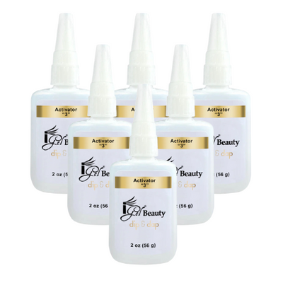 Activator Dip Essentials Refill 2oz 6 Pack by iGel Beauty