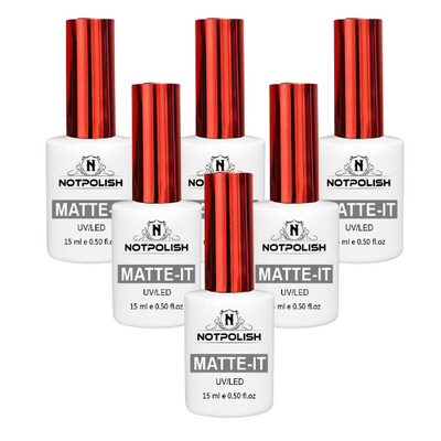 Matte-It Gel Top Coat 6 Pack by Notpolish