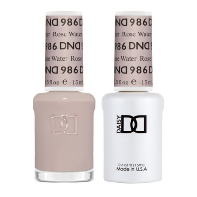 986 Rose Water Gel & Polish Duo by DND