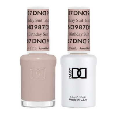 987 Birthday Suit Gel & Polish Duo by DND