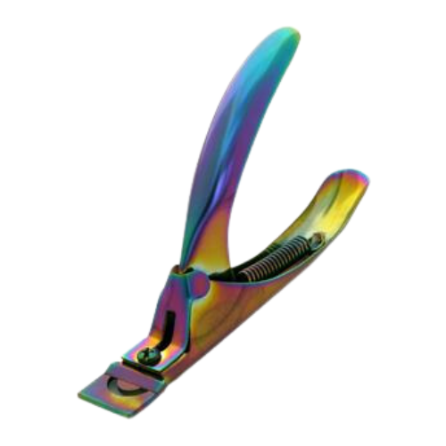 Rainbow Acrylic Nail Tip Slicer by Bodytoolz