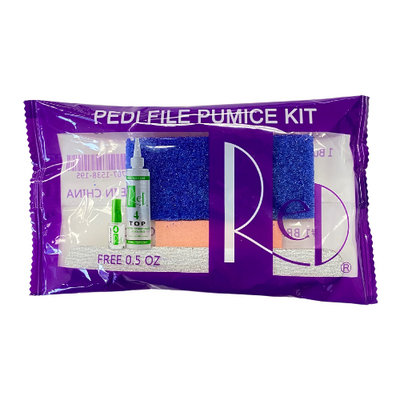 Disposable Pedi File Kit / PFK Single by RedNail