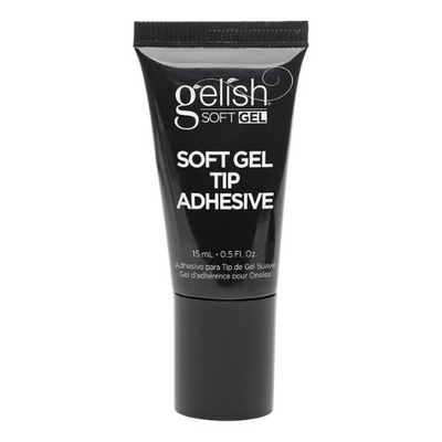 Clear Soft Gel Tip Adhesive in a tube  0.5oz by Gelish