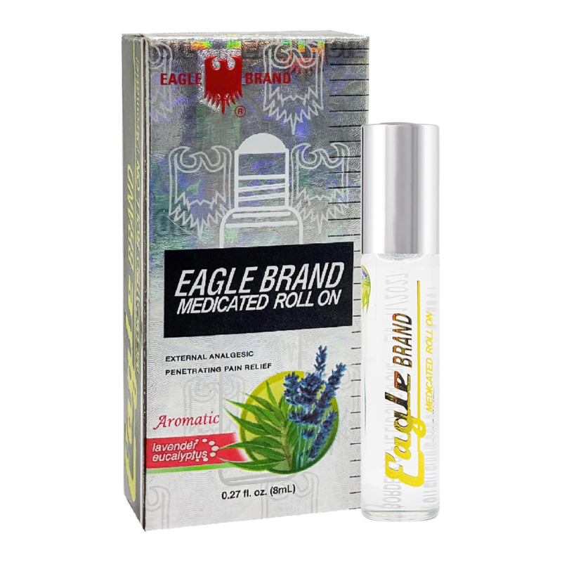 Lavender Eucalyptus Medicated Roll On 8ml by Eagle Brand