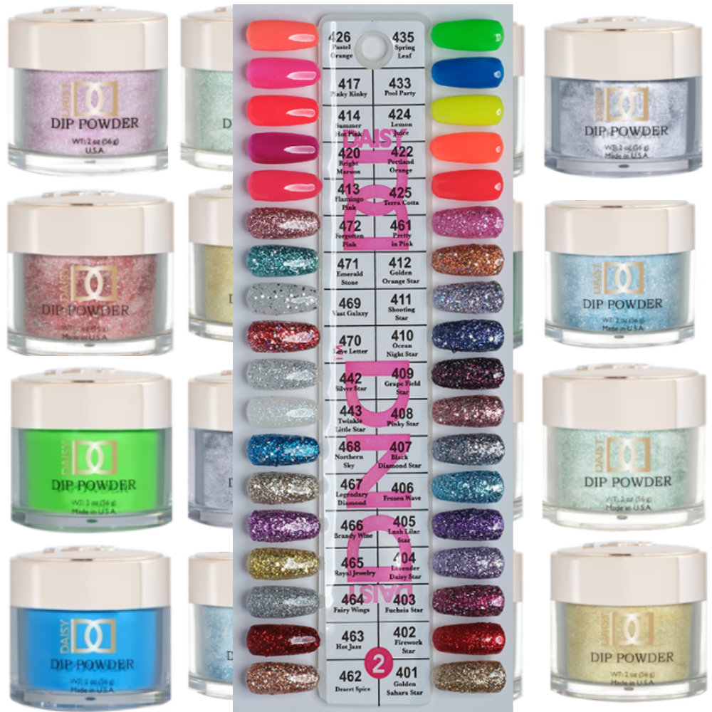 DND Swatch Dip & Dap Powder Collection 2