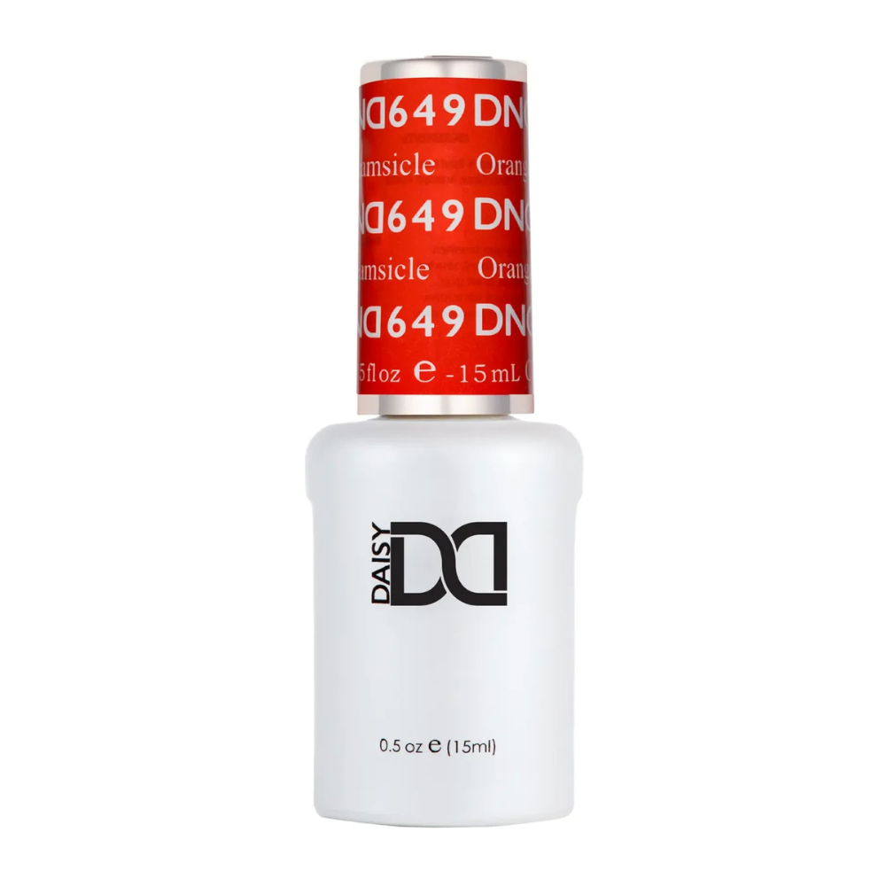DND single gel polish 649 Orange dreamsickle