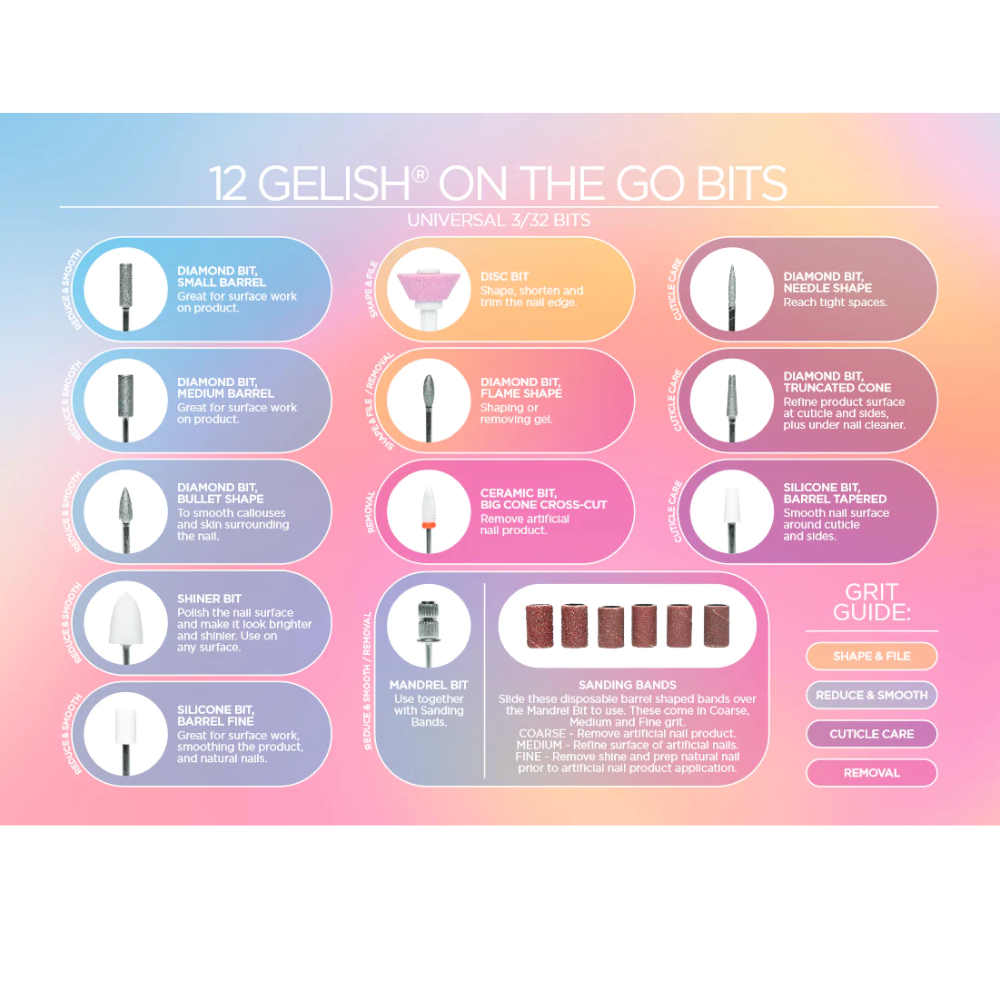 Gelish On The Go Mini Portable Nail File