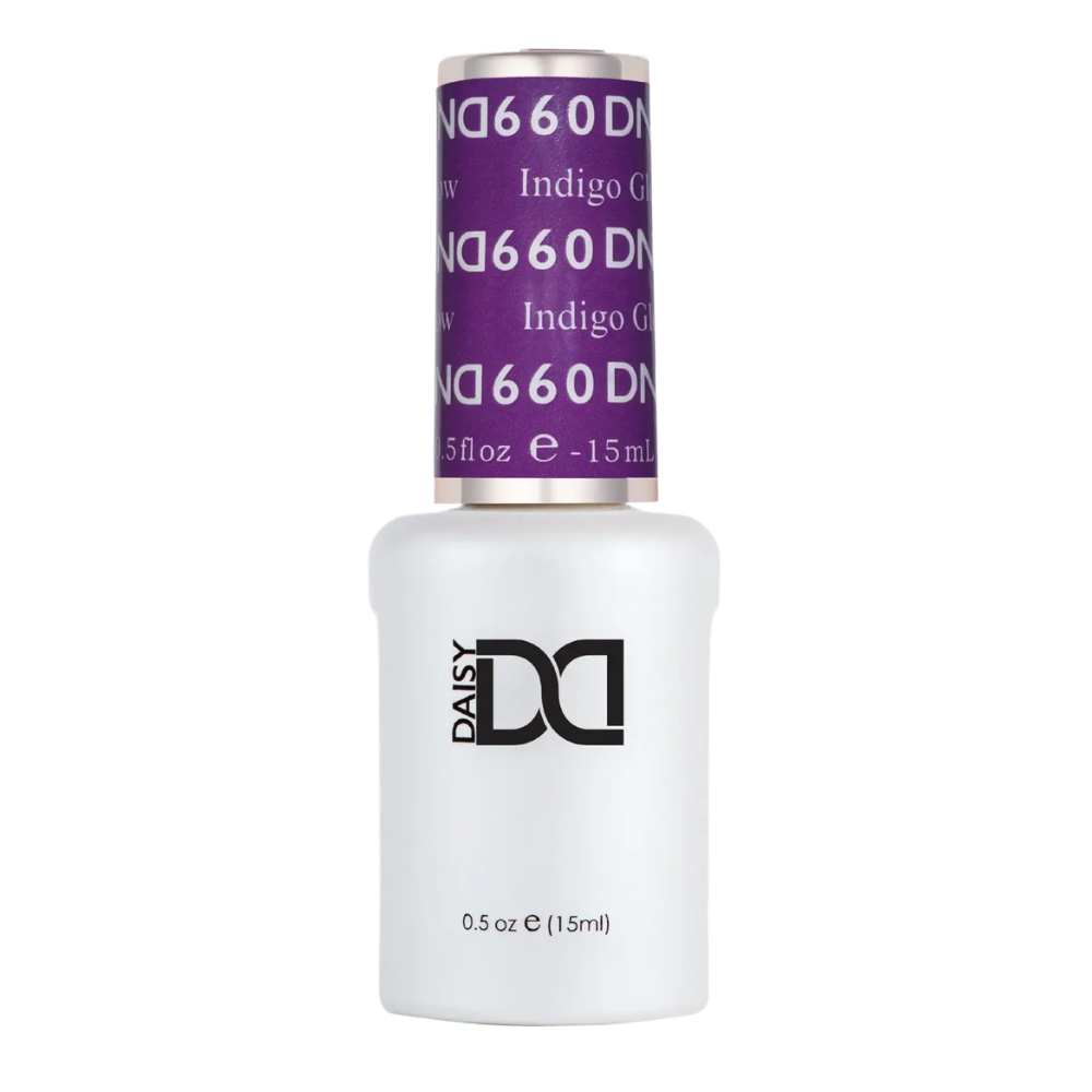 DND single gel polish 660 Indigo Glow