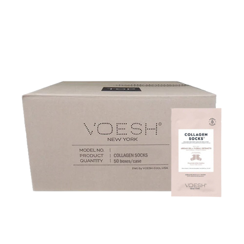Voesh Collagen Sock 1pc -  Argan Oil & Floral Extract