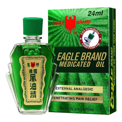 Green Medicated Oil 24ml by Eagle Brand