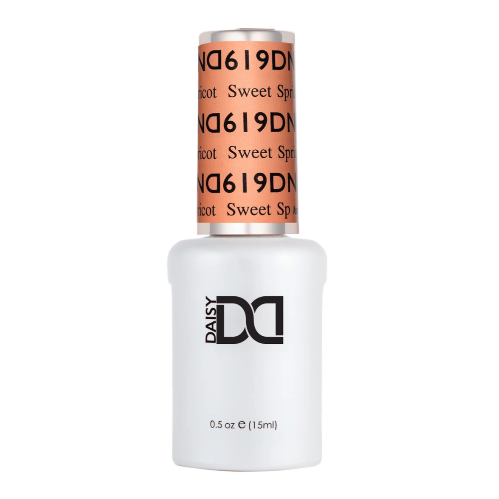 DND single gel polish bottle 619 Sweet Apricot