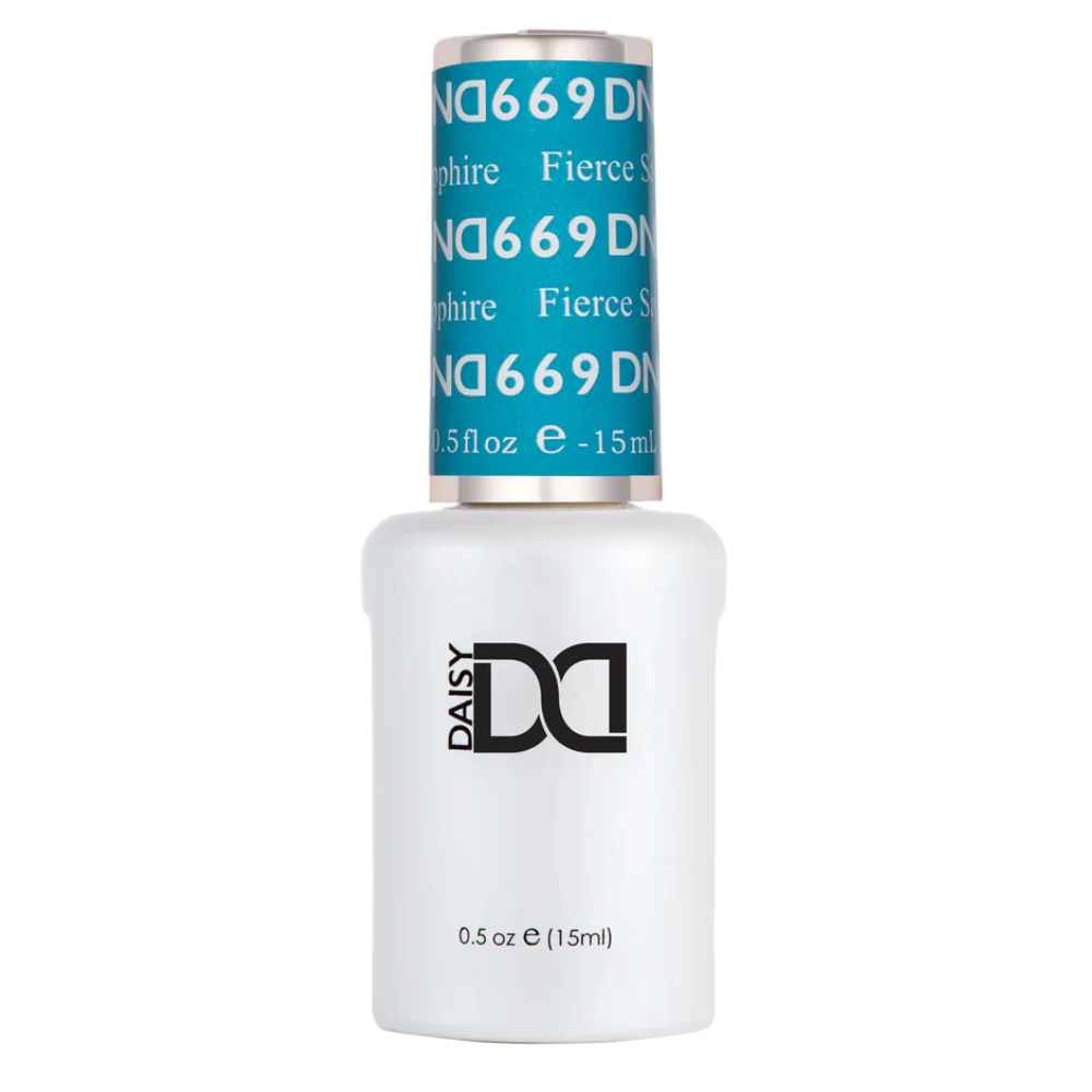 DND single gel polish 669 Fierce Sapphire