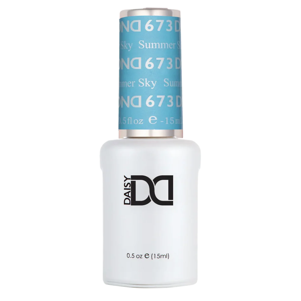 DND single gel polish 673 Summer Sky