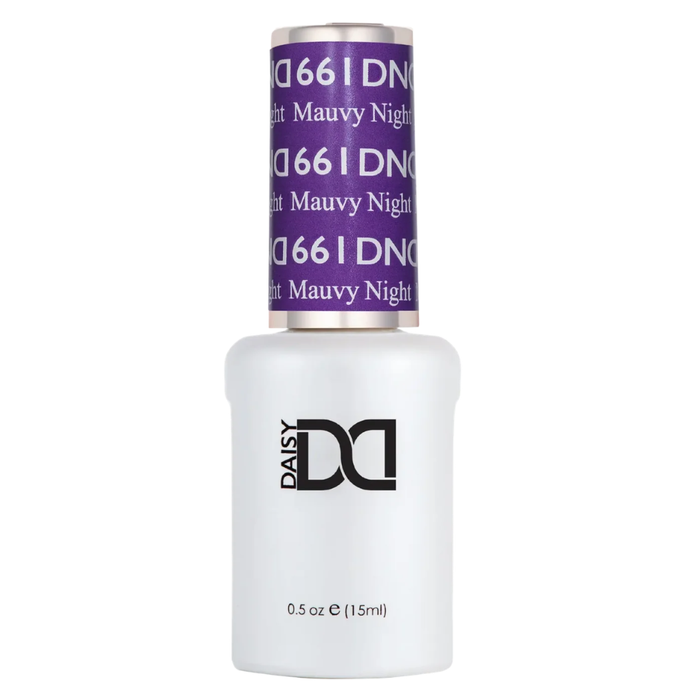 DND single gel polish 661 Mauvy Night