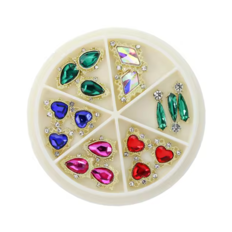 Royal Jewels Mix Nail Charms