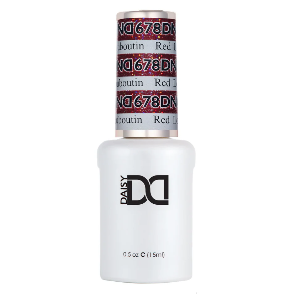 DND single gel polish 678 Red Louboutin