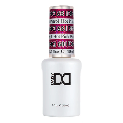 DND single gel polish 681 Hot Pink Patrol