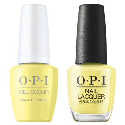 PO08 Stay Out All Bright Gel & Polish Opi