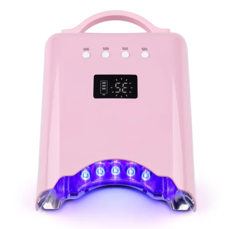 Pink Hybrid Cordless Pro Cure LED Lamp