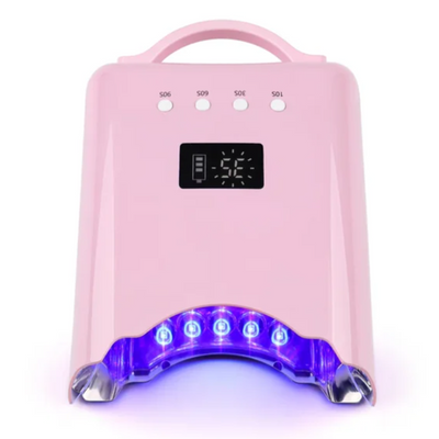 Pink Hybrid Cordless Pro Cure LED Lamp