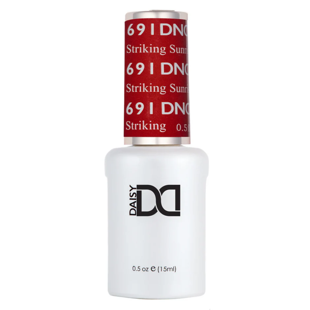 DND single gel polish 691 Striking Sunrise
