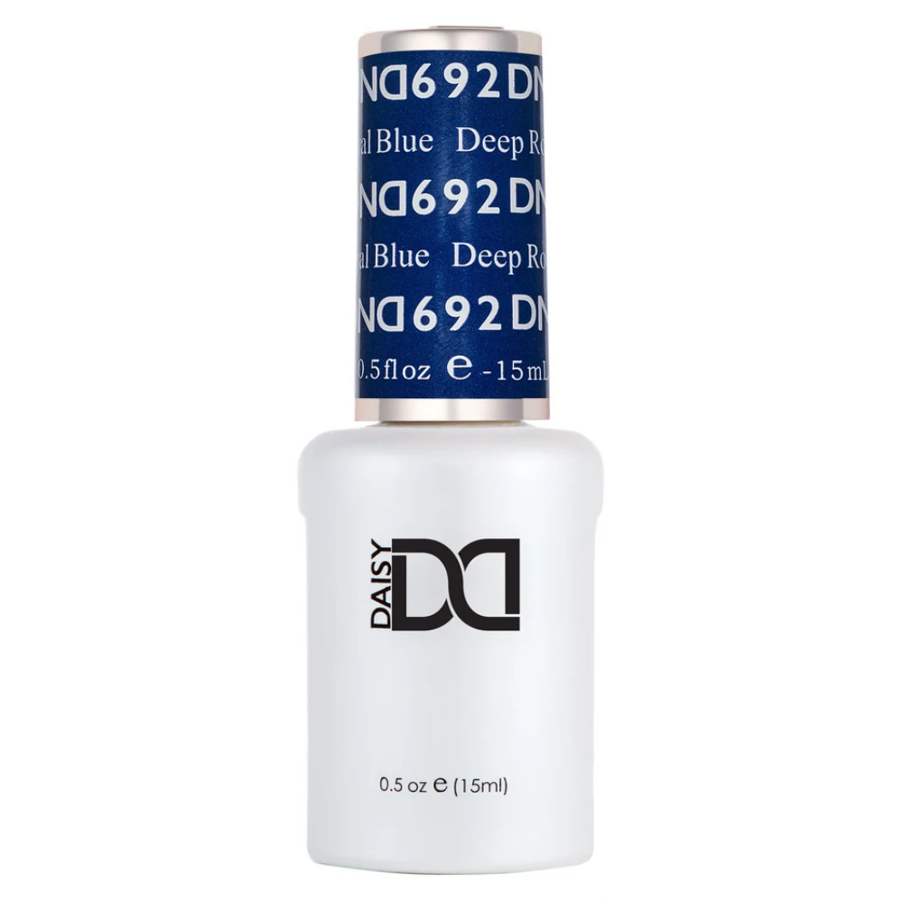 DND Duo single gel polish 692 Deep Royal Blue