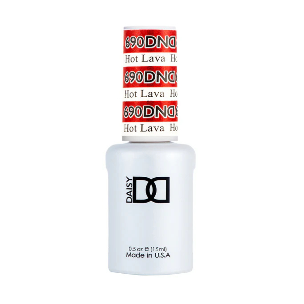 DND single gel polish 690 Hot Lava