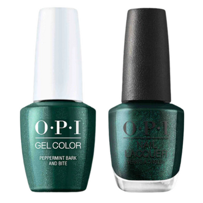 Q01 Peppermint Bark And Bite Gel & Polish Duo by OPI
