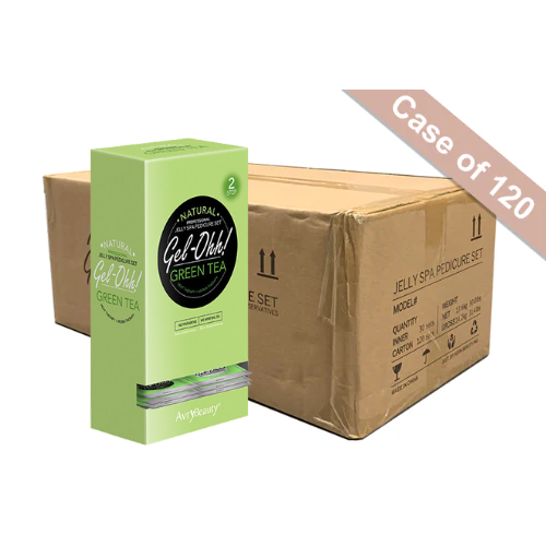Green Tea Gel-Ohh Jelly Spa 120PK By Avry Beauty