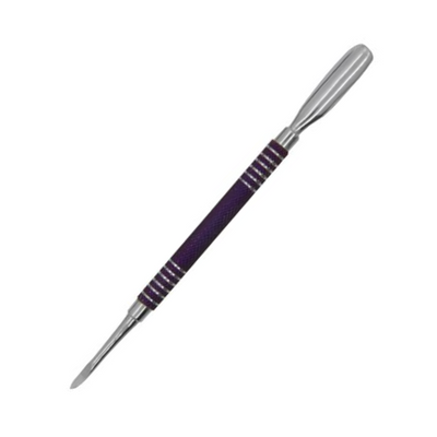Purple Titanium Cuticle Pusher/Cleaner 3007 by Body Toolz