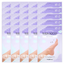 Avry Beauty Lavender Socks