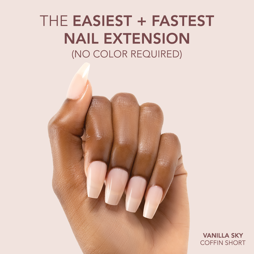 Pink Flash Powder Fake Nails Solid Color Pink Glossy Fingernails For Women  Daily Decoration | Fruugo SA