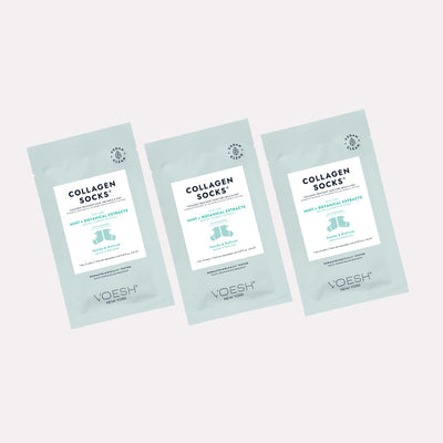 sample Collagen Peppermint & Herb Extract Socks by Voesh