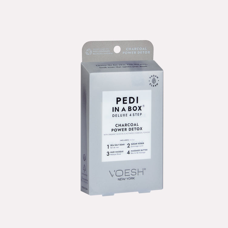 Charcoal Detox 4 in 1 PediBox by Voesh