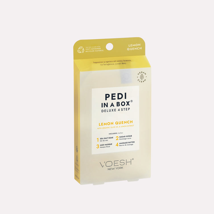 Lemon Quench 4 in 1 PediBox by Voesh