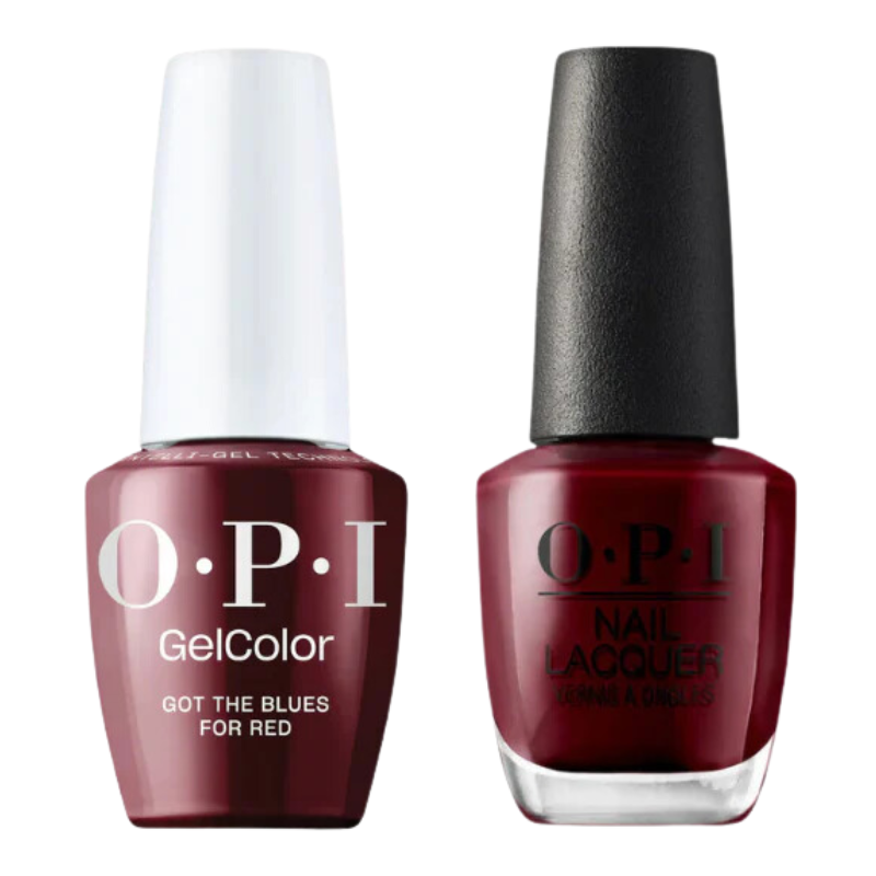 W52 Got The Blues For Red Intelli-Gel Duo by OPI