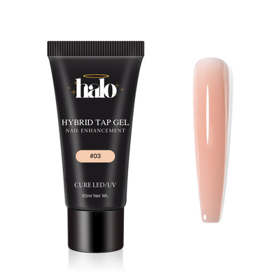Halo Hybrid Nude Tap Gel